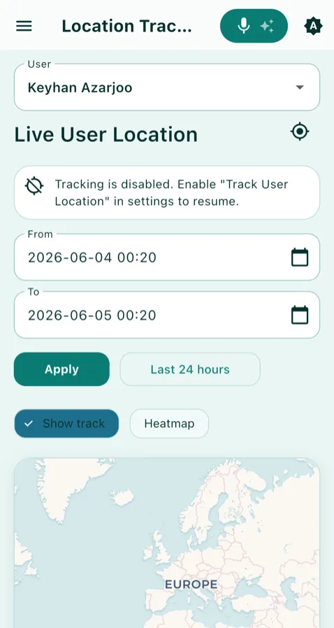 Track, locate & automate